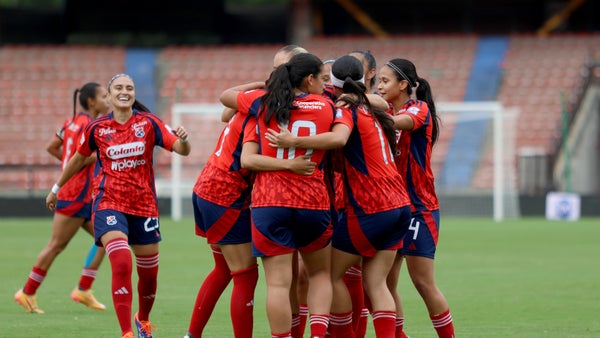 Medellín derrotó a Real Santander en la Liga Femenina