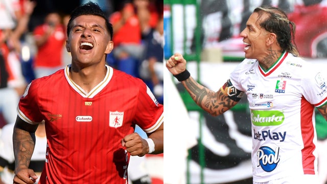 Yeison Guzmán y Dayro Moreno remontaron en la tabla de goleadores - VizzorImage