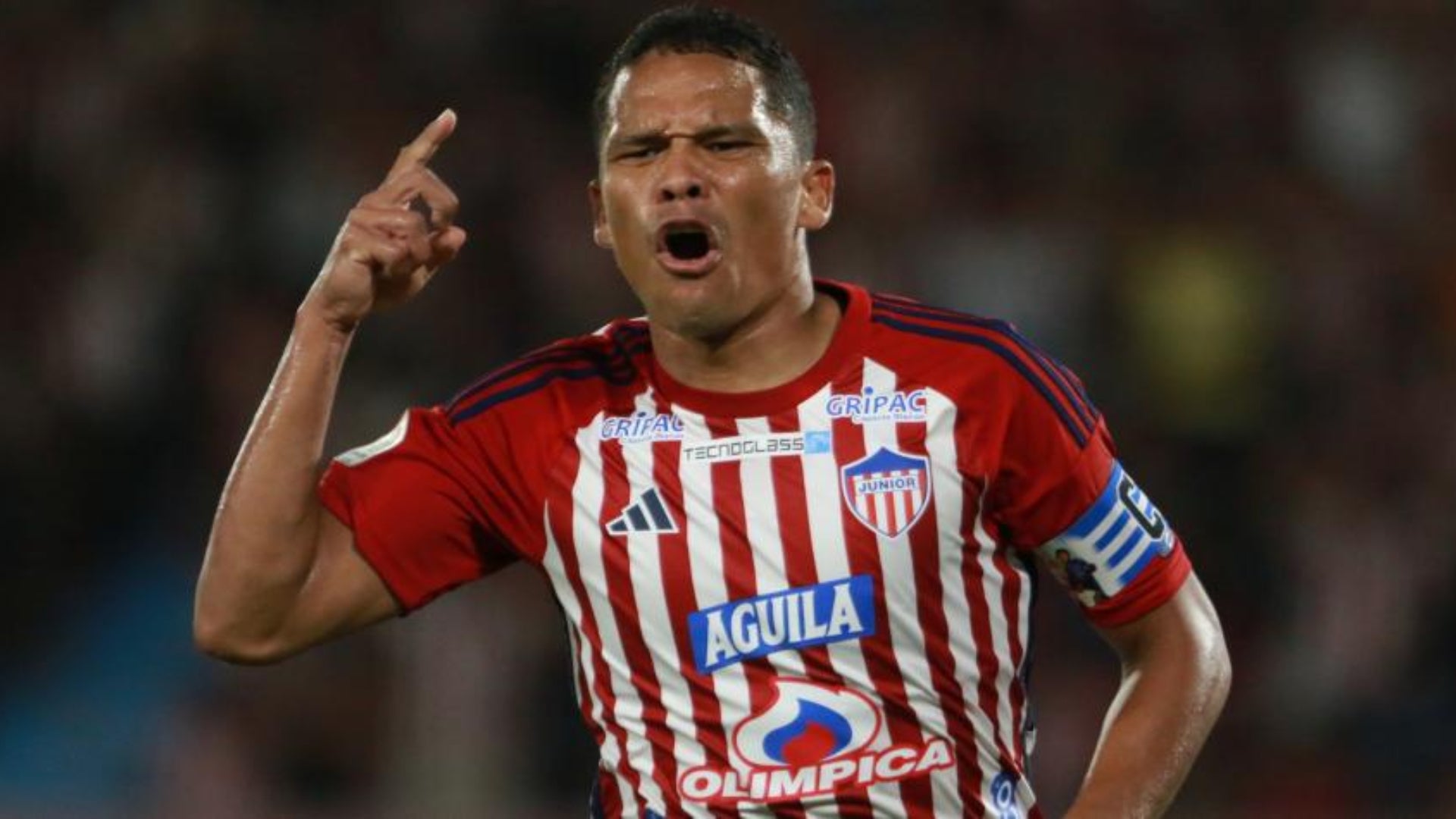 Carlos Bacca volvió a jugar un partido con Junior de Barranquilla