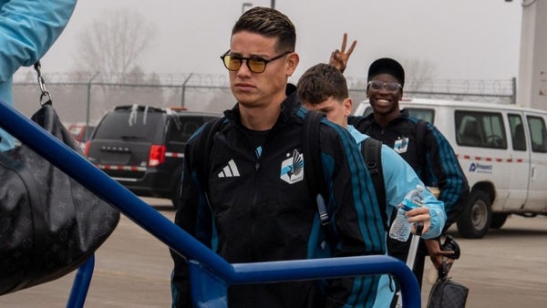 Minnesota United reveló nuevo parte médico de James Rodríguez