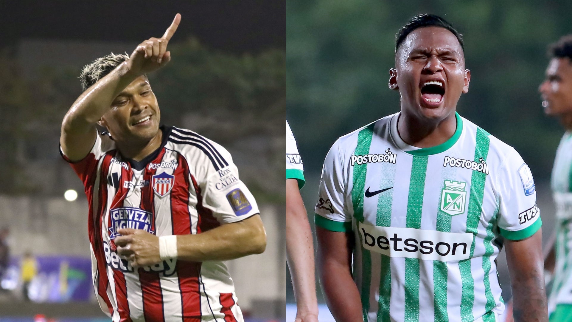 Teófilo Gutiérrez y Alfredo Morelos volverán a verse en un Junior vs. Nacional - VizzorImage
