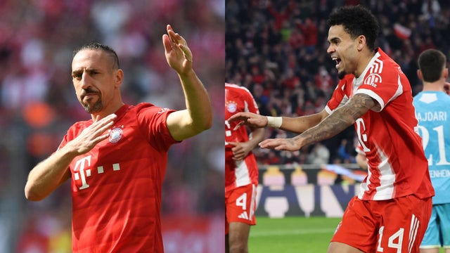 Luis Díaz está cerca de un récord histórico de Ribéry en Bayern