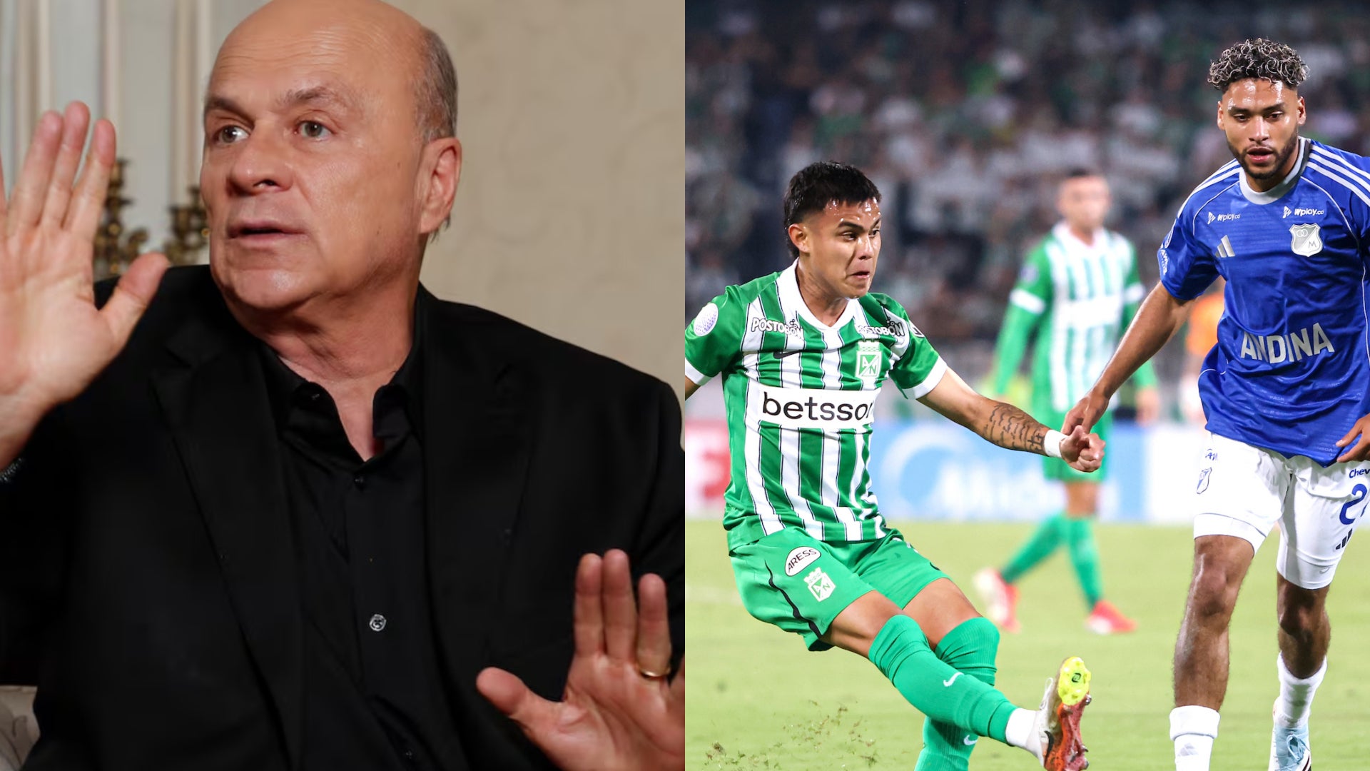 Carlos A. Vélez analizó el partido Millonarios vs. Nacional