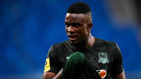 Jhon Córdoba marcó golazo con Krasnodar ante CSKA Moscú