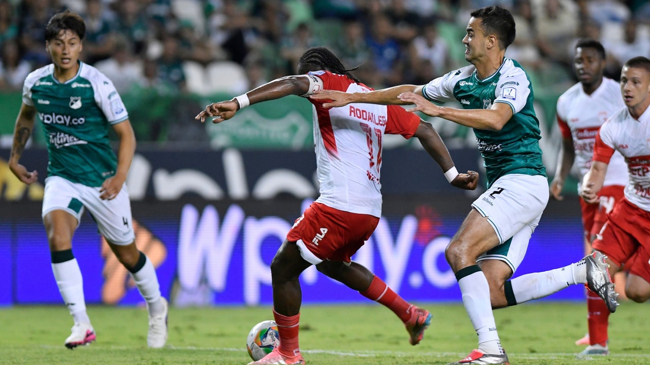 Así quedó la tabla de posiciones tras empate de Cali y Santa Fe