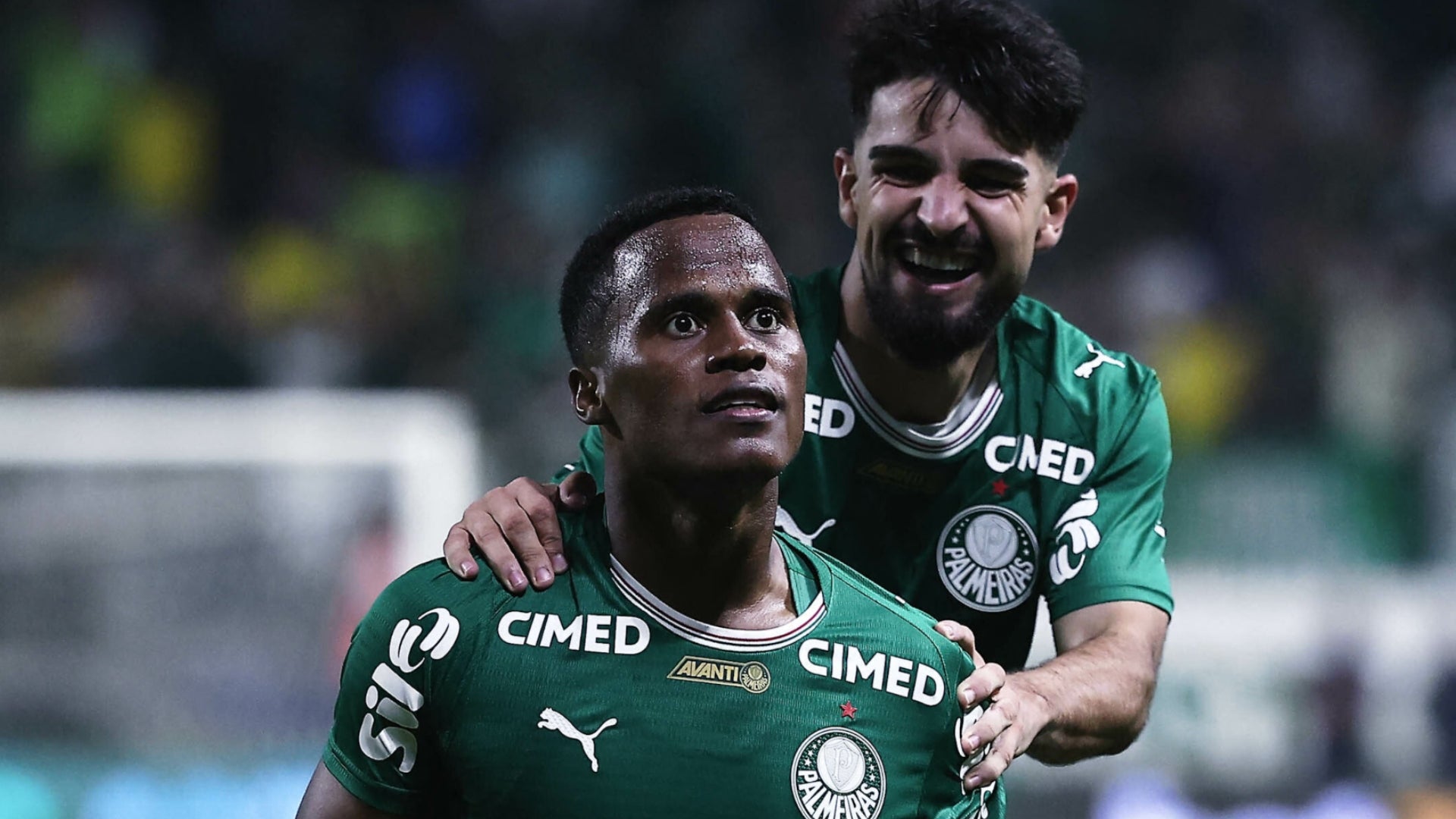 Jhon Arias dio el triunfo a Palmeiras vs. Sao Paulo por un golazo - AFP