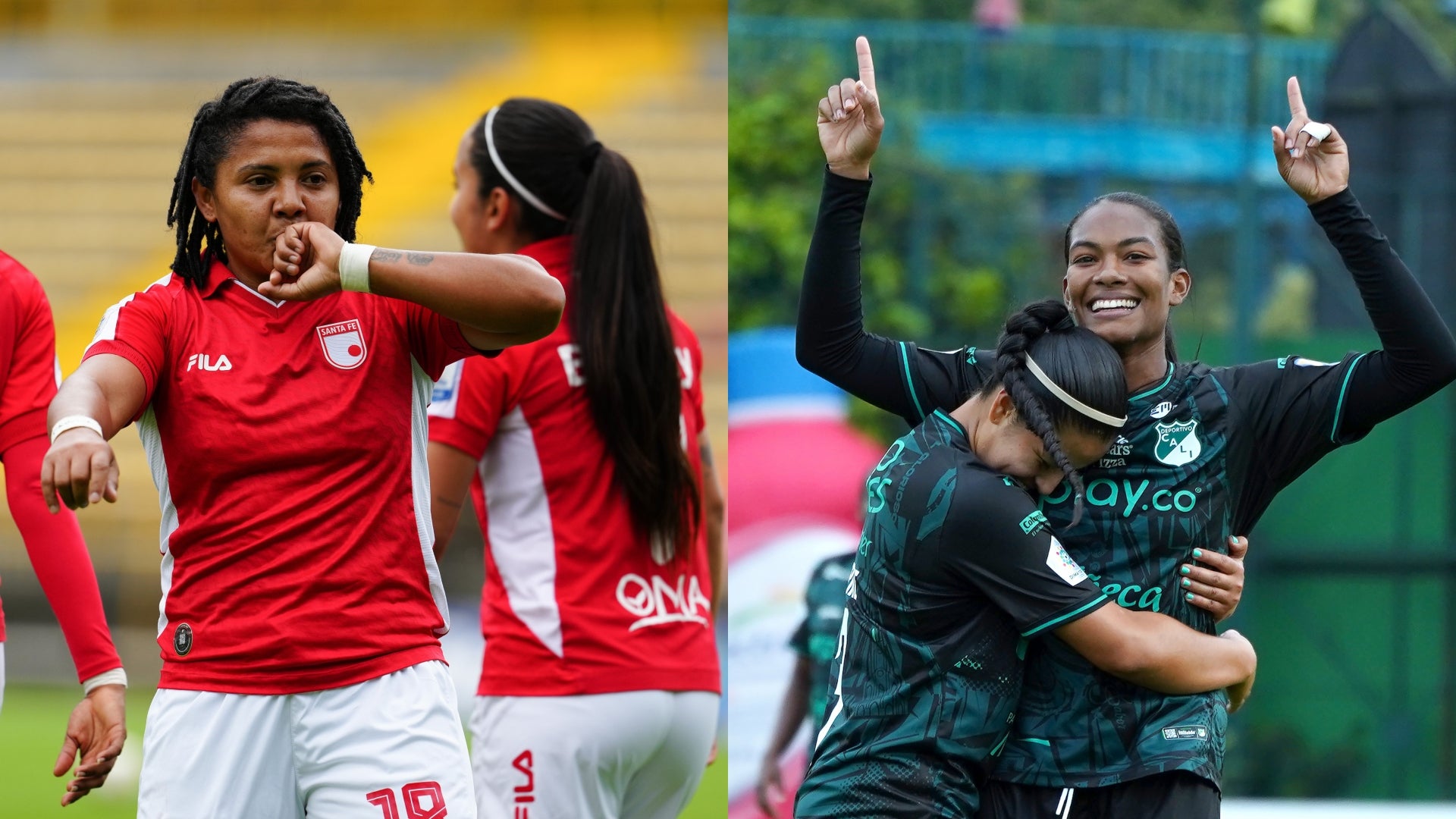 Santa Fe vs. Cali - minuto a minuto y goles (fecha 5) - VizzorImage