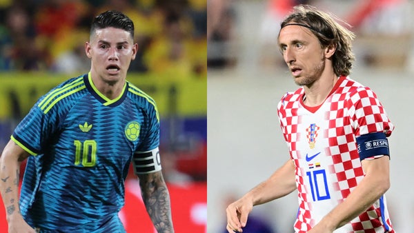 James y Modric protagonizaron emotivo momento tras la derrota de Colombia James y Modric protagonizaron emotivo momento tras la derrota de Colombia