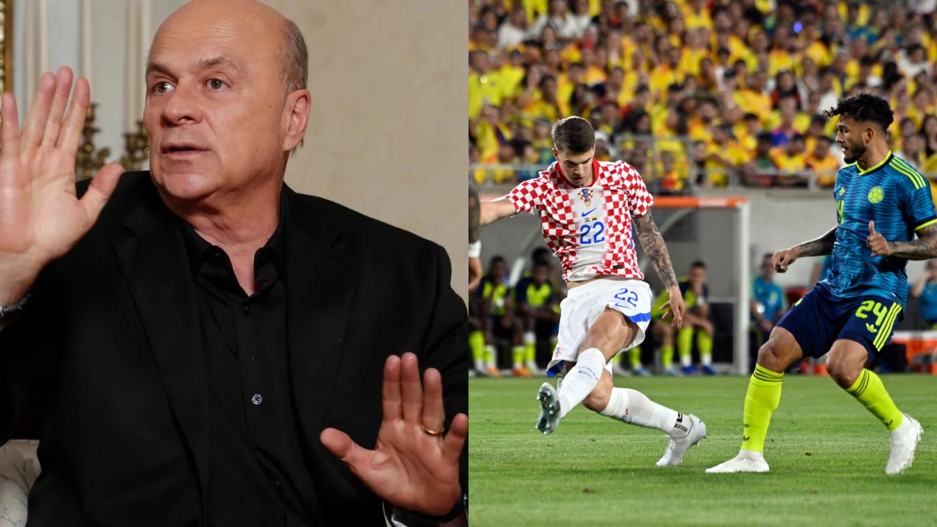 Carlos Antonio Vélez habla sobre la derrota de Colombia ante Croacia