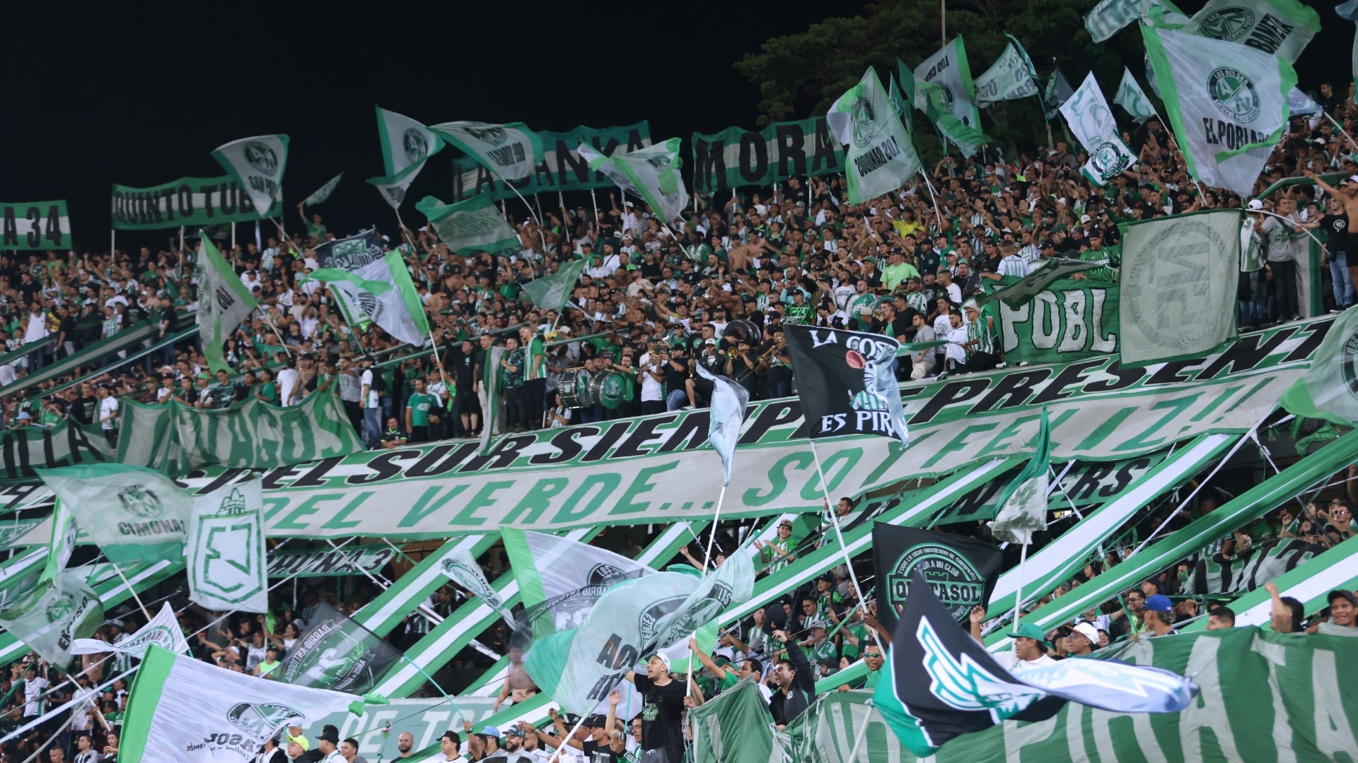 Nacional recibió un gran banderazo en Pasto