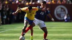 Francia derrotó a Colombia en preparatorio a la Copa Mundial de la FIFA 2026™ - AFP