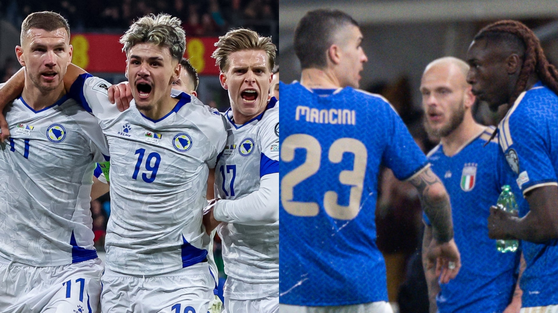 EN VIVO_ Bosnia-Herzegovina vs. Italia - minuto a minuto y goles (repechaje) - AFP