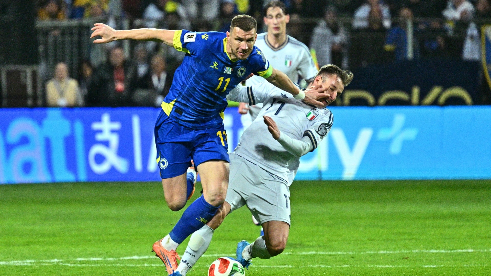 Bosnia eliminó a Italia en penales y clasifica a la Copa Mundial de la FIFA™ - AFP