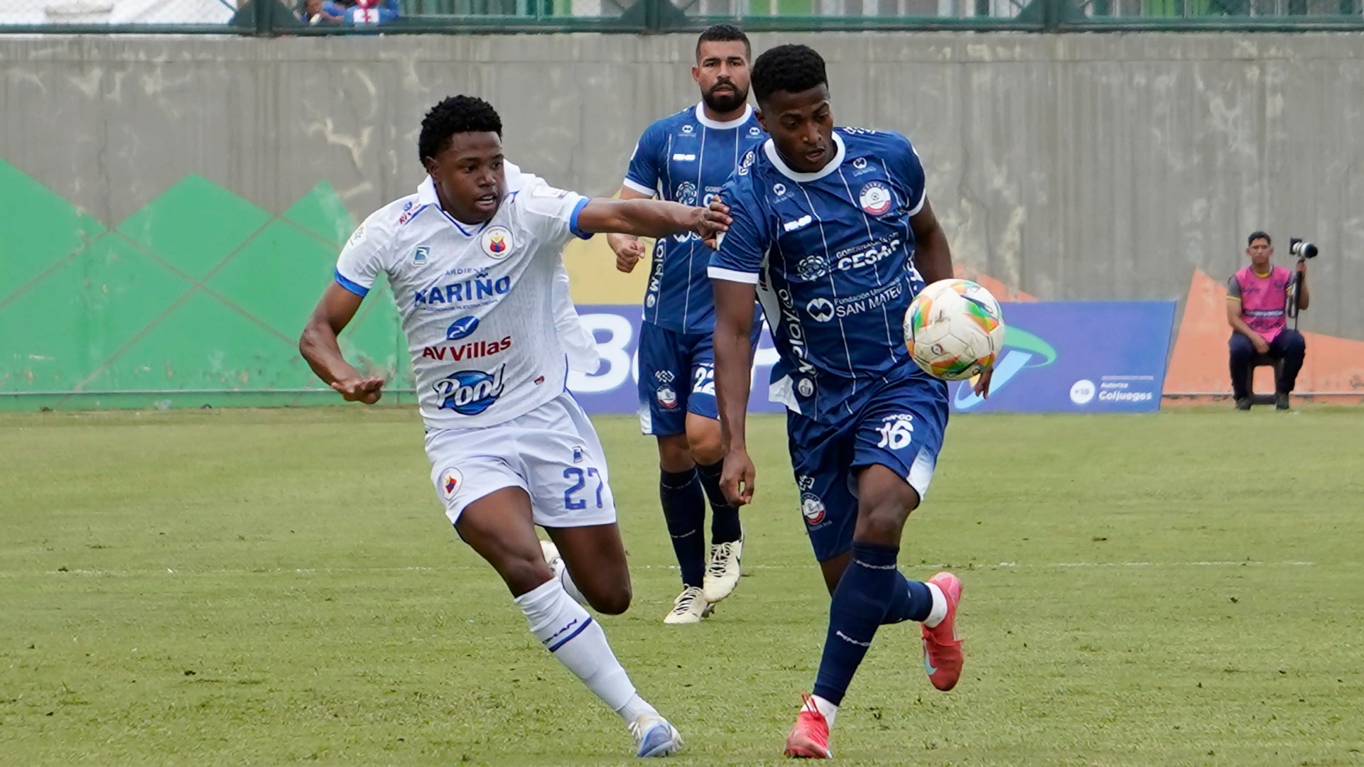 Alianza Valledupar y Deportivo Pasto igualaron en un intenso juego - VizzorImage