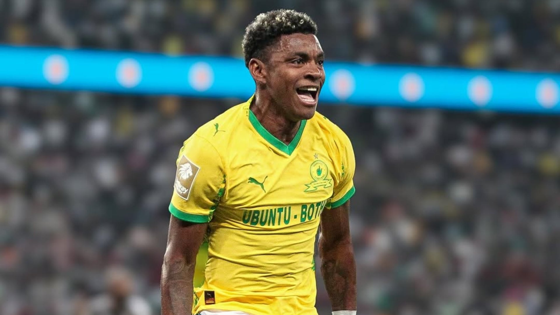 Brayan León marcó golazo de media distancia en Mamelodi Sundownsleon - @11bryan - VizzorImage