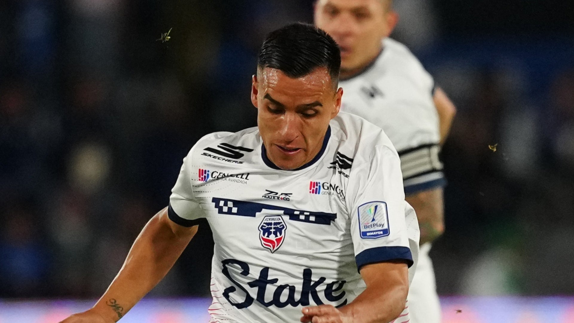 Fortaleza celebró gol de camerino ante Internacional de Bogotá - VizzorImage