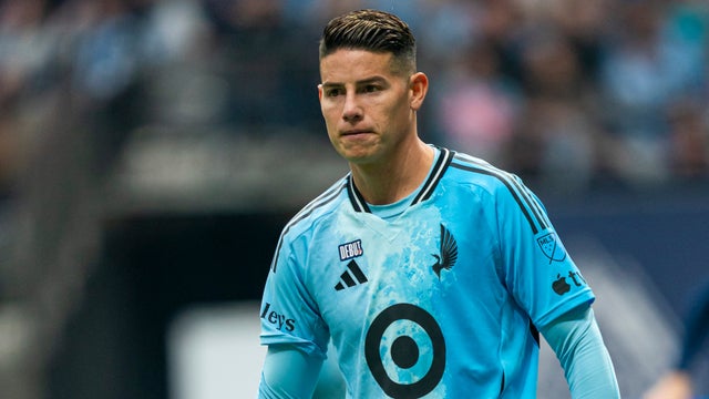 James Rodríguez no ha podido sumar un gran rendimiento con Minnesota