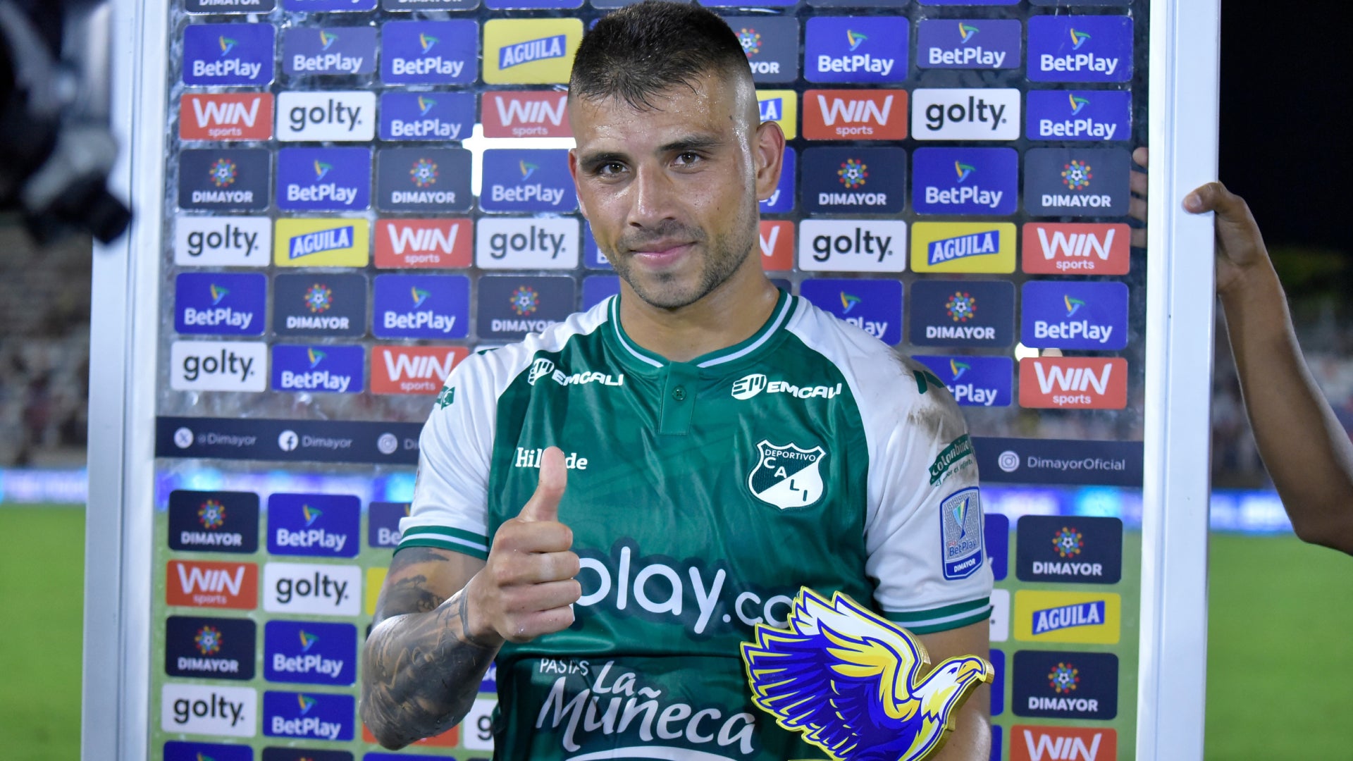 Steven Rodríguez. delantero de Cali