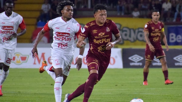 Tolima y Santa Fe empataron en un final de infarto Tolima y Santa Fe empataron en un final de infarto