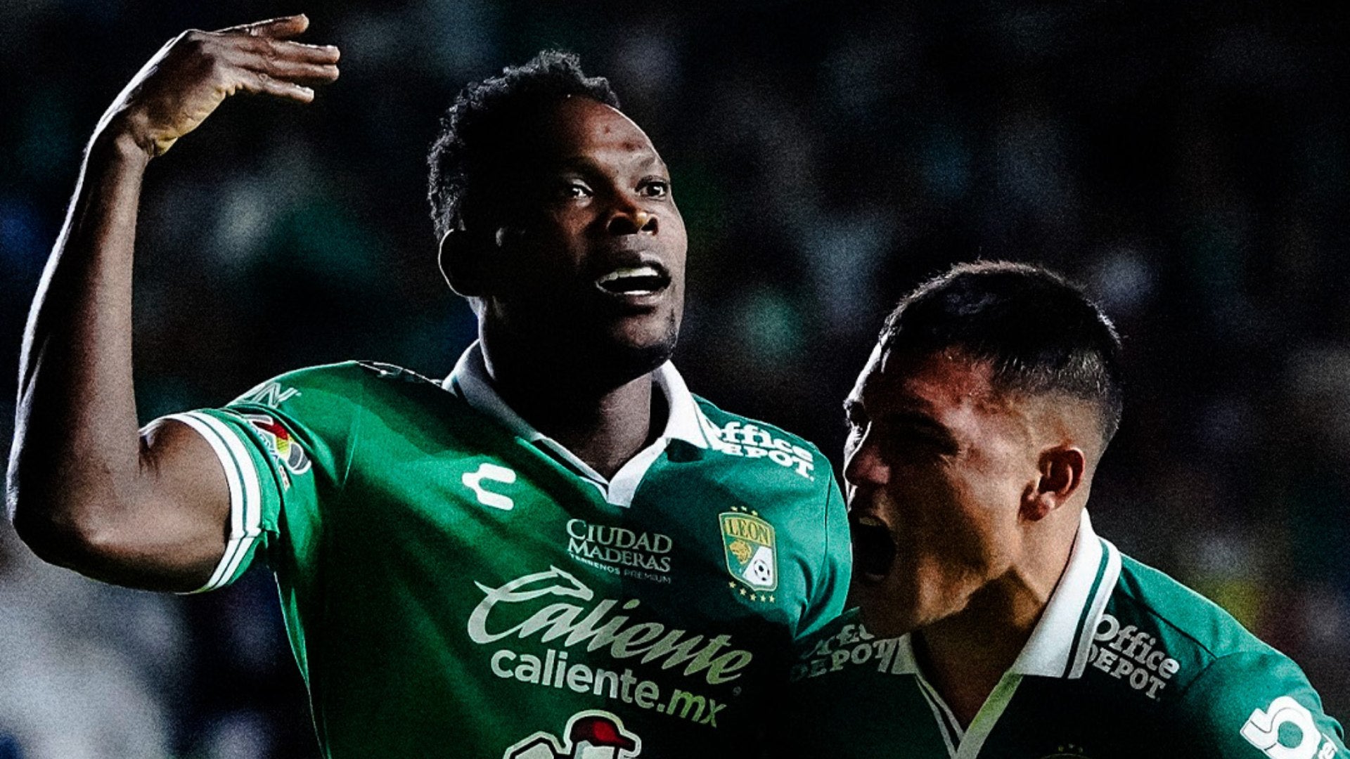 León ganó con goles de Arcila y Cambindo