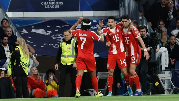 Luis Díaz anota un golazo con Bayern ante Real Madrid por Champions Luis Díaz anota un golazo con Bayern ante Real Madrid por Champions