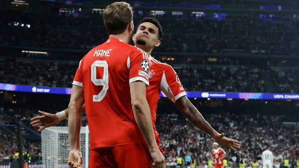 Bayern venció a Real Madrid con goles de Luis Díaz y Kane Bayern venció a Real Madrid con goles de Luis Díaz y Kane