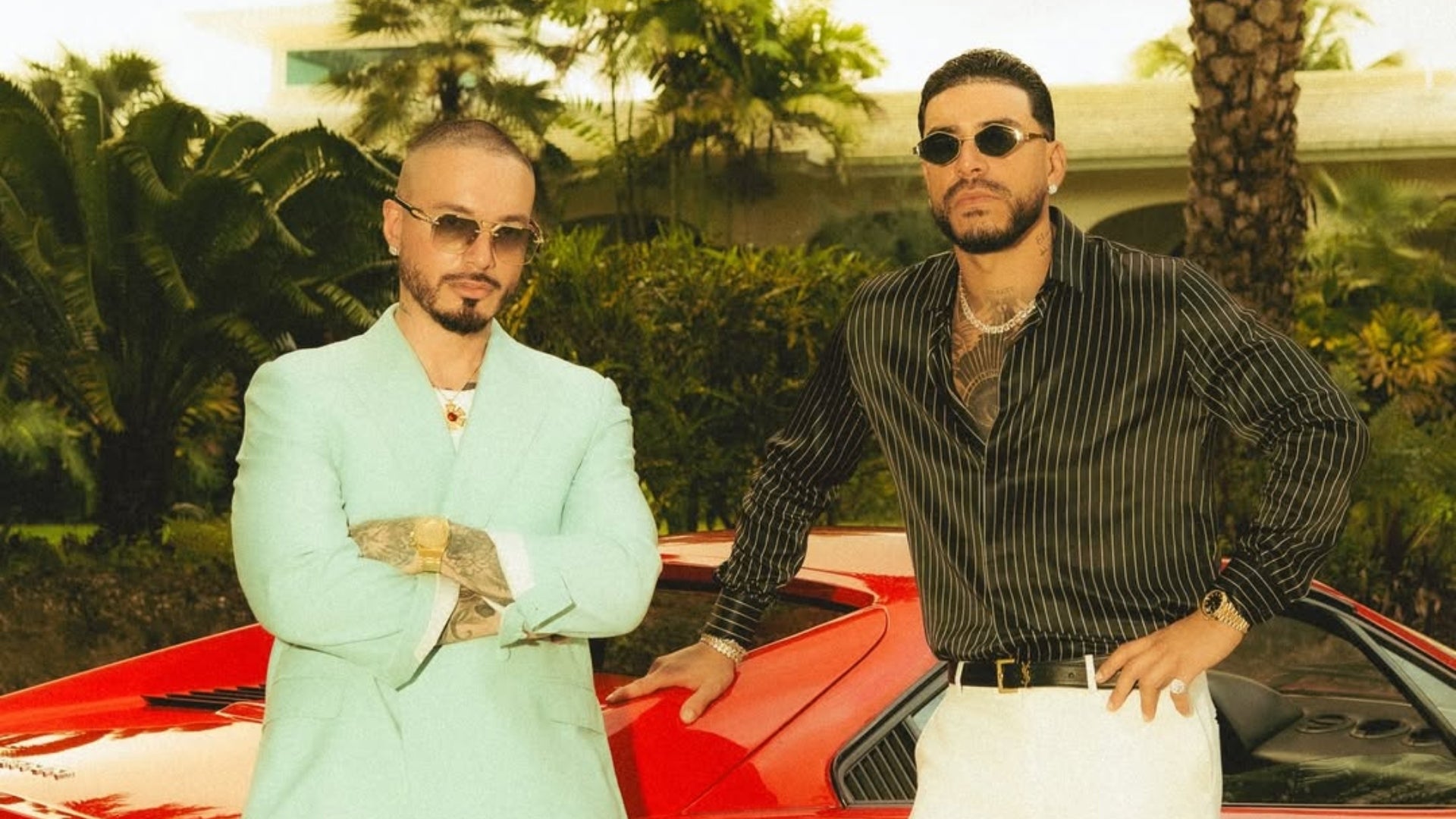 J balvin y Ryan Castro