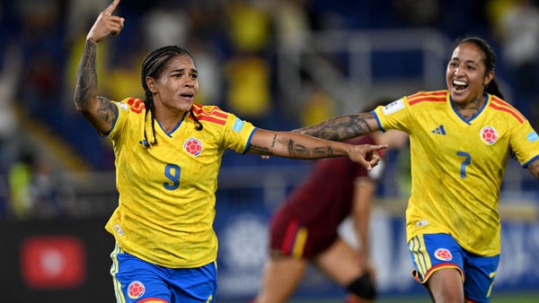 Colombia venció a Venezuela y escaló en la tabla de posiciones