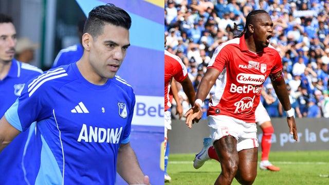 Falcao y Rodallega hablaron sobre la polémica en el Millonarios vs. Santa Fe