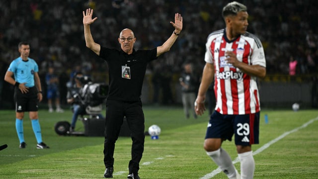 Alfredo Arias habló sobre la falta de gol en Junior - AFP