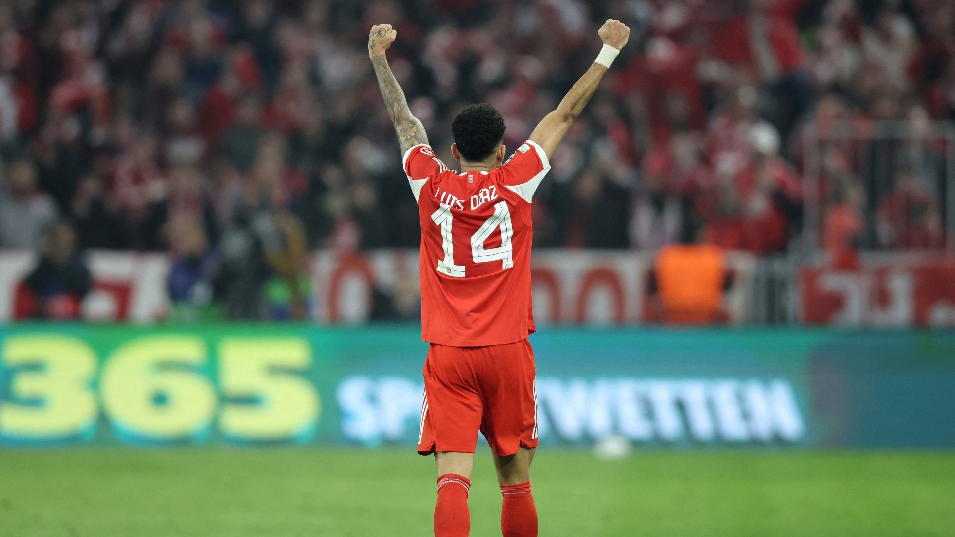 Luis Díaz fue protagonista en la Champions League