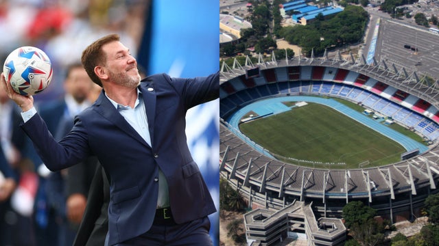 Presidente de Conmebol habló sobre la remodelación del Metropolitano