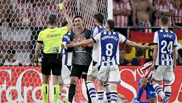 Copa del Rey: penal clave para Real Sociedad vs. Atlético Madrid