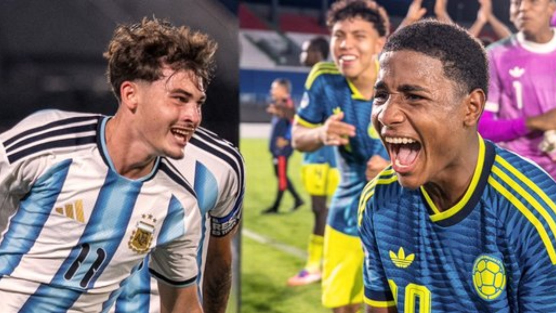 Argentina vs. Colombia - minuto a minuto y goles (final Sub17) - CONMEBOL