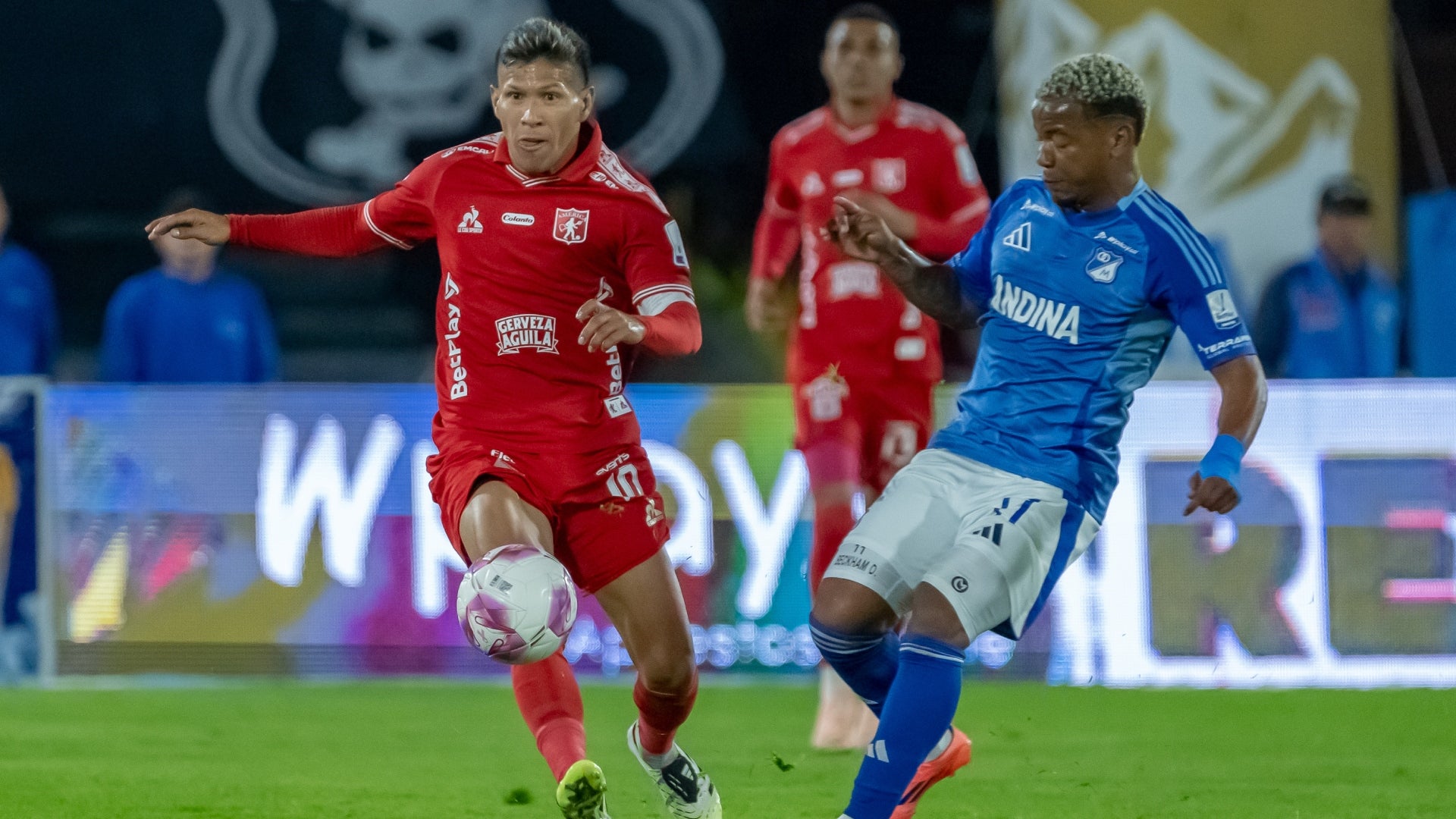 América vs. Millonarios - minuto a minuto y goles (fecha 17) - VizzorImage+