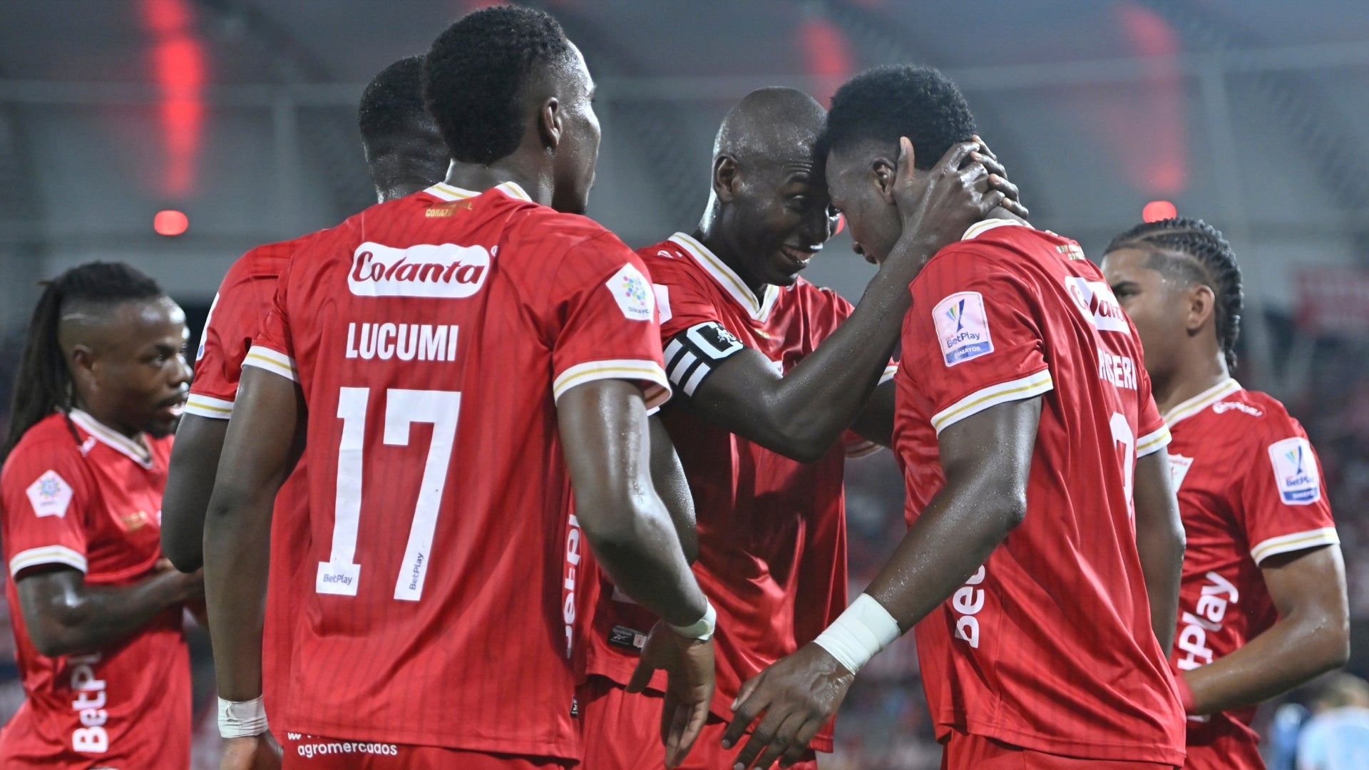 América de Cali celebró un triunfo categórico ante Millonarios - VizzorImage