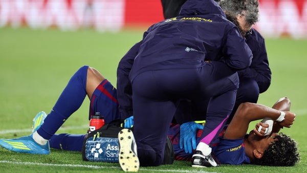 Yamal se lesionó y enciende alarmas para la Copa Mundial de la FIFA™