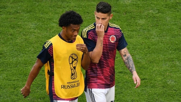 Cuadrado y su aviso sobre James para la Copa Mundial de la FIFA™