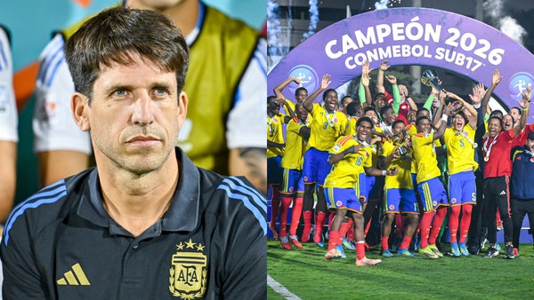 DT de Argentina habló sobre la polémica de su jugador en el Sudamericano Sub 17