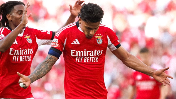 Richard Ríos marcó golazo con Benfica en la Liga de Portugal