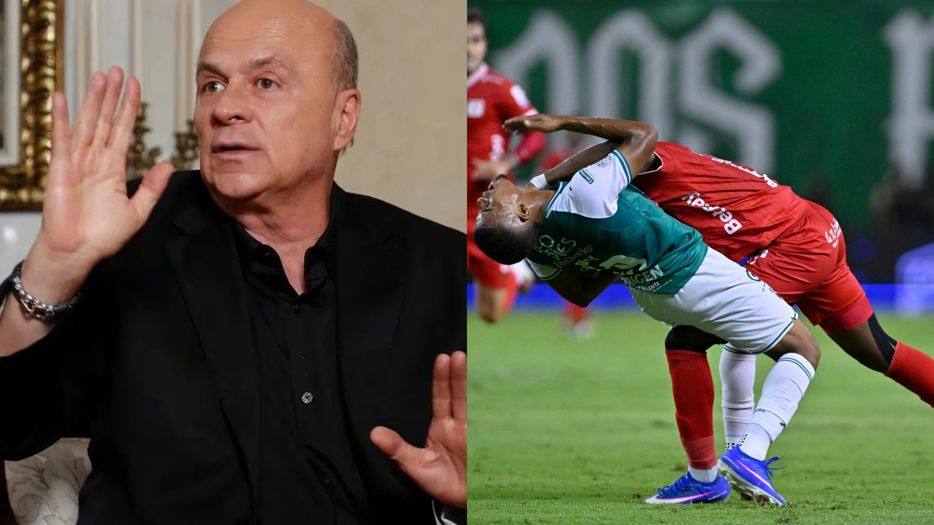 Carlos Antonio Vélez habló sobre el gol anulado de América