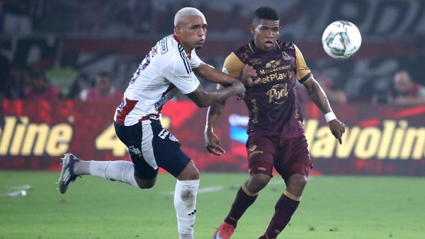 El mensaje de Jermein Peña tras su expulsión en Copa