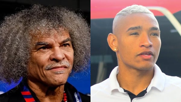 Pibe Valderrama aconsejó a Jermein Peña tras su roja con Junior