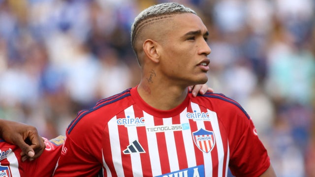 ¿Junior sancionará a Jermein Peña tras su roja en Libertadores? - AFP