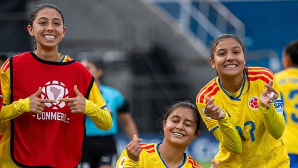 Colombia Femenina goleó a Bolivia y se acomodó en el Sudamericano Sub17