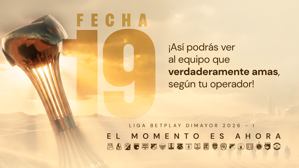 Liga BetPlay 2026-1: conoce por dónde ver cada juego de fecha 19