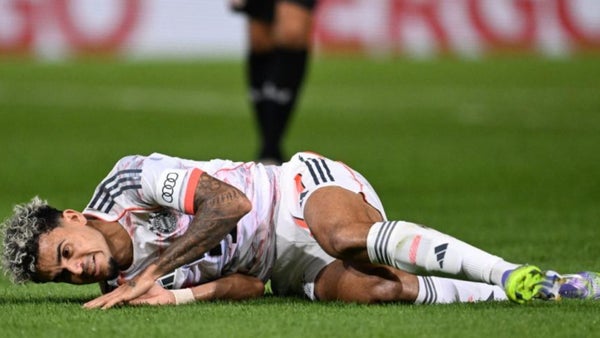 Luis Díaz recibió dura patada en Alemania y preocupó a toda Colombia