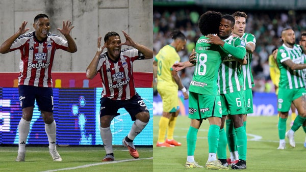 Nacional y Junior se quedaron con la ventaja deportiva