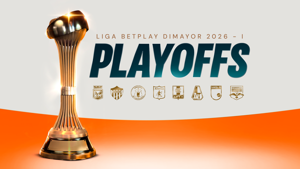 Así se jugarán los playoffs de la Liga BetPlay 2026