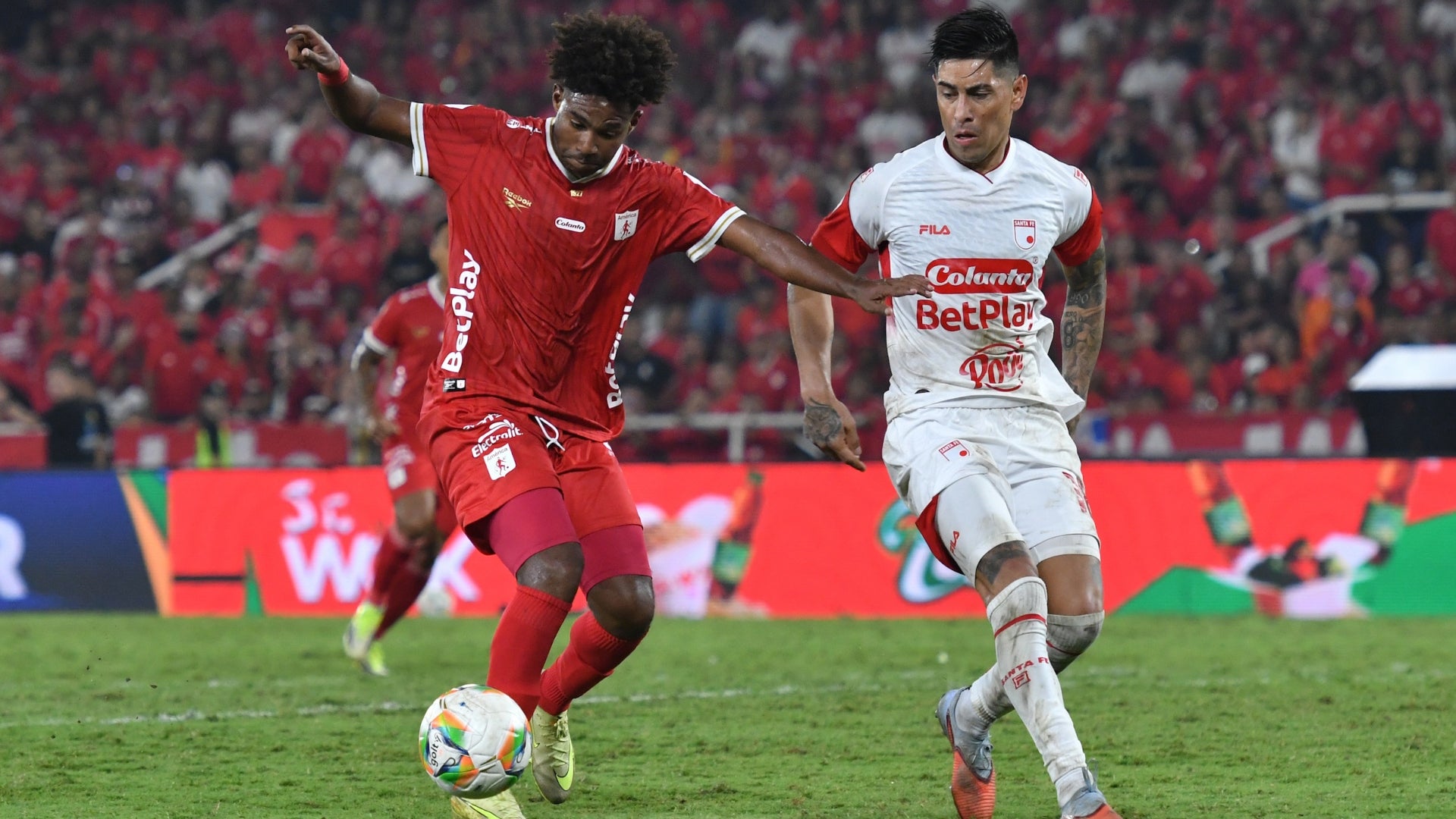 Santa Fe vs. América sufre inesperado problema en Liga BetPlay - VizzorImage